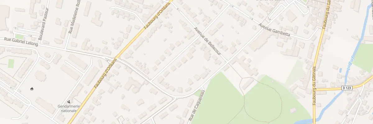 Plan du 9 Rue des Alouettes à Pithiviers