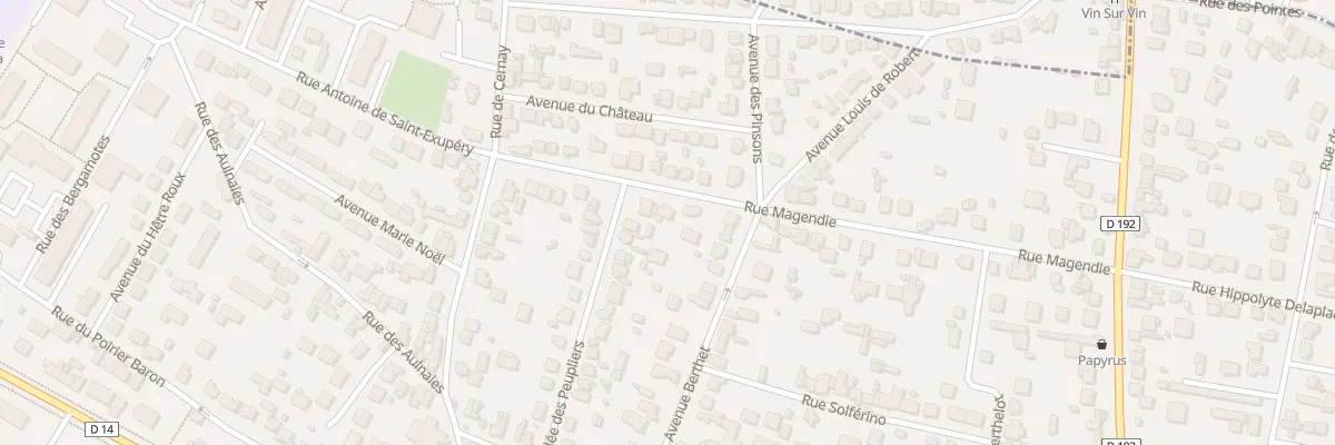 Plan du 35 Rue Magendie à Sannois