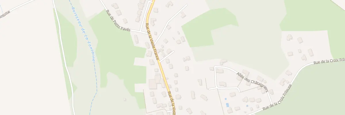 Plan du 1 Che du Clos à Béthemont-la-Forêt