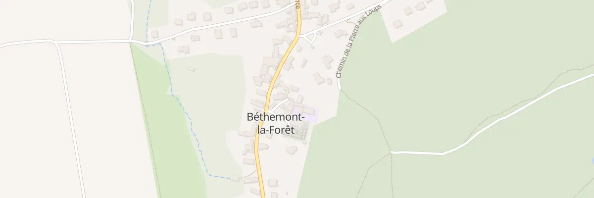 Plan du 7 Rue de Montubois à Béthemont-la-Forêt