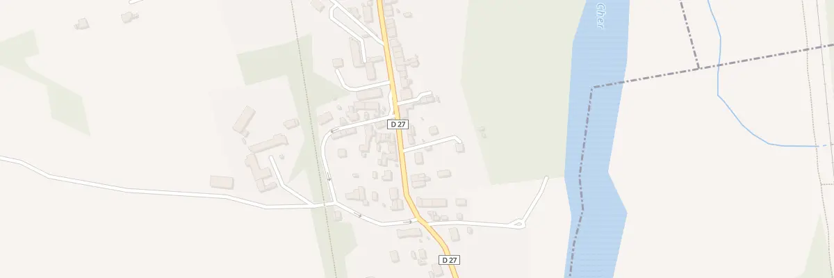 Plan du 103 Rue Germain Baujard à Saint-Florent-sur-Cher