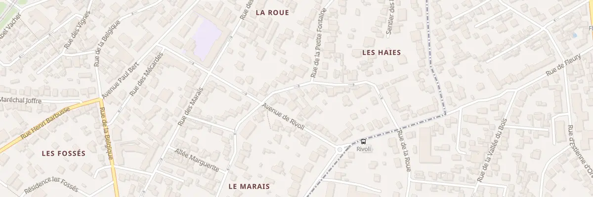 Plan du 59 Rue de la Petite Fontaine à Meudon