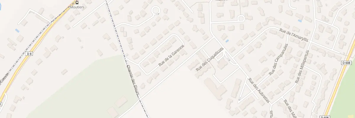 Plan du 25 Rue de la Garenne à Salouël