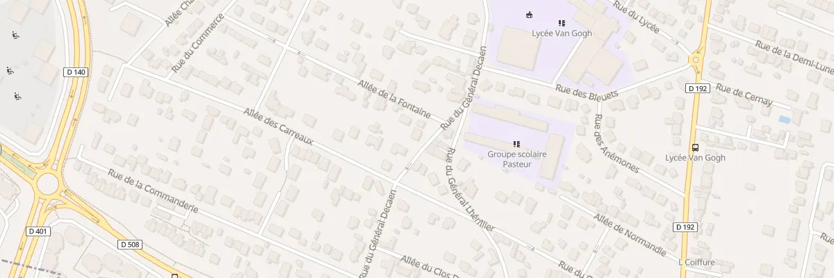 Plan du 26 Rue du Général Decaen à Ermont