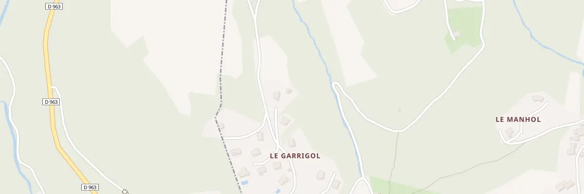 Plan du 20 Lot Le Garrigol à Saint-Parthem
