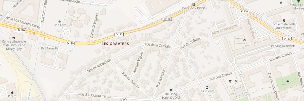 Plan du 8B Rue de la Cerisaie à Massy
