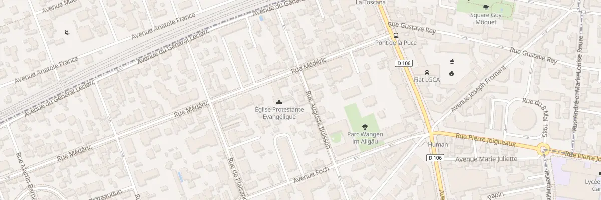 Plan du 16 Rue Auguste Buisson à La Garenne-Colombes