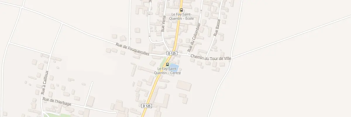 Plan du 10 Gr Grande Rue au Fay-Saint-Quentin