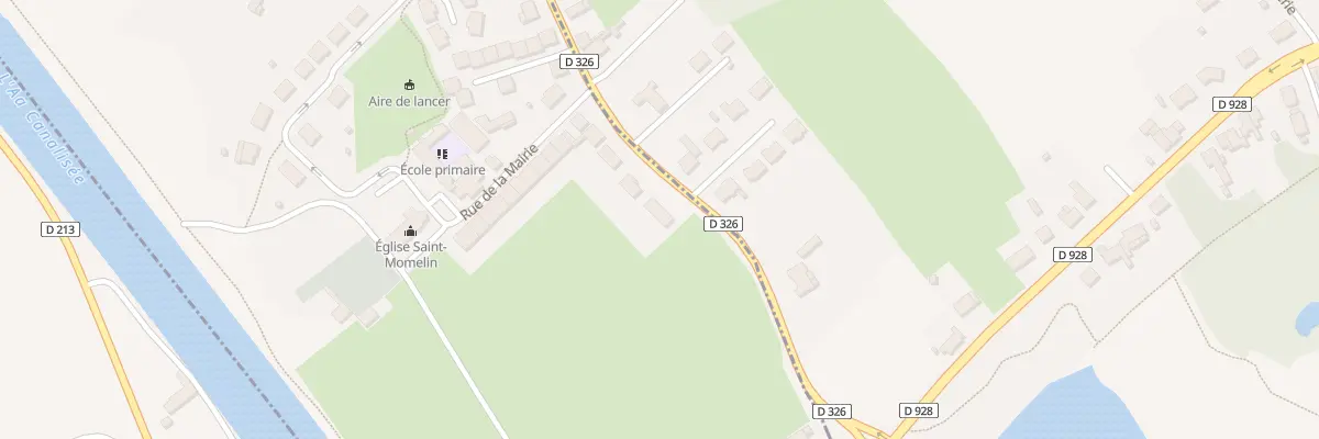 Plan du 1 Rue du Chauffour à Saint-Momelin