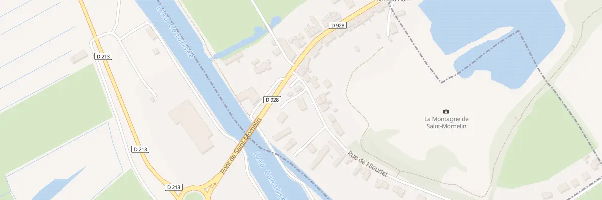 Plan du 2B Rue de Nieurlet à Saint-Momelin