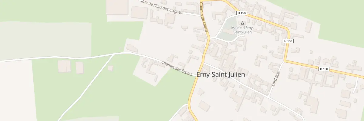 Plan du 4 Che des Ecoles à Erny-Saint-Julien
