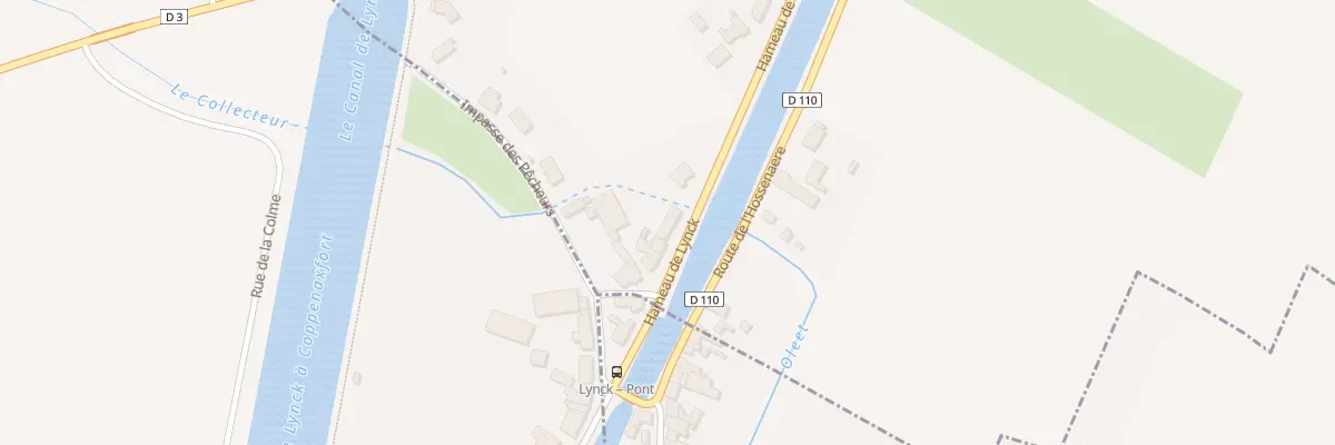 Plan du 53 Ham de Lynck à Looberghe