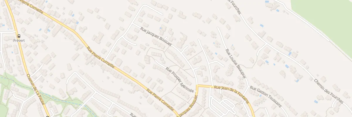 Plan du 25 Rue Jacques Bossuet à Castres