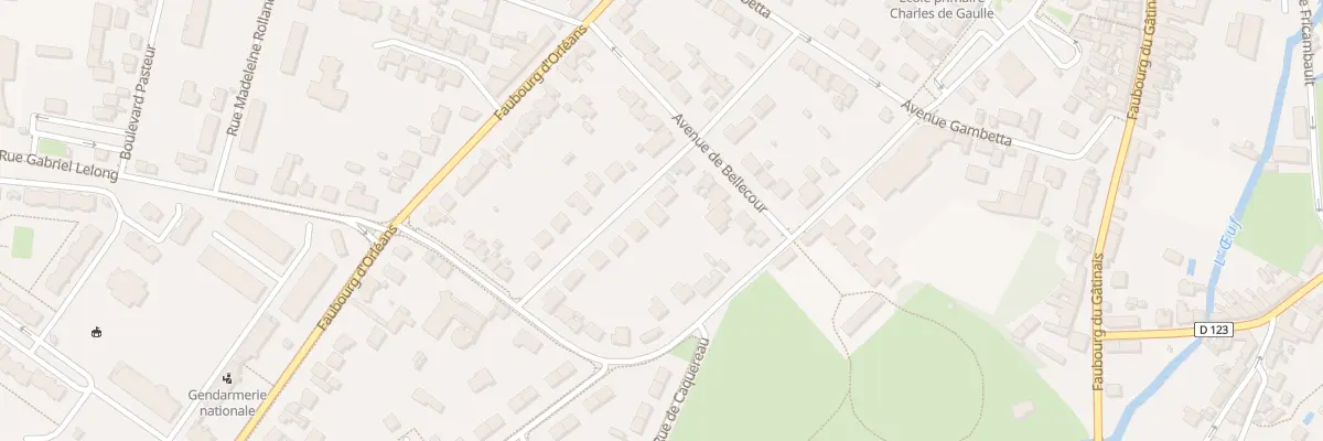 Plan du 7 Rue des Alouettes à Pithiviers