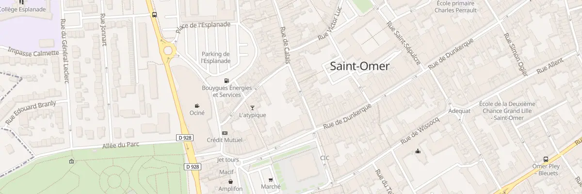 Plan du 49 Pl du Maréchal Foch à Saint-Omer