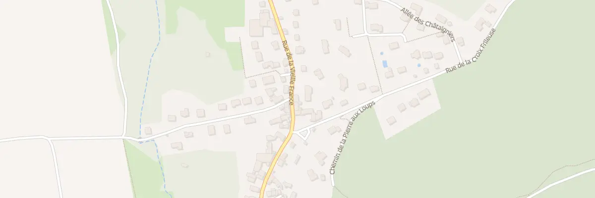 Plan du 4 Rue de la Vieille France à Béthemont-la-Forêt