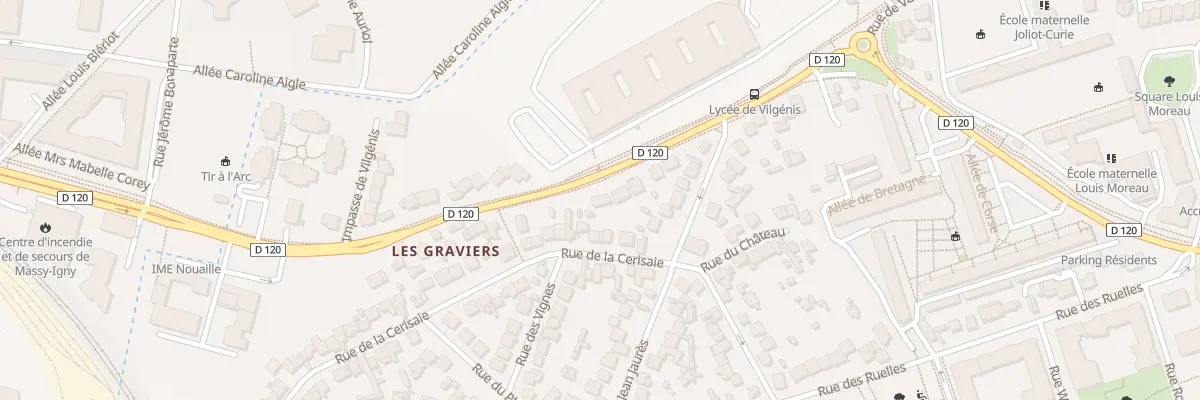 Plan du 11 Rue de Vilgénis à Massy