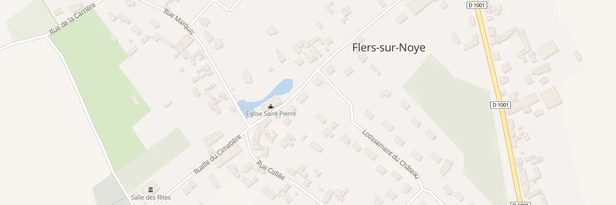 Plan du 8 Rue d’En Haut à Flers-sur-Noye
