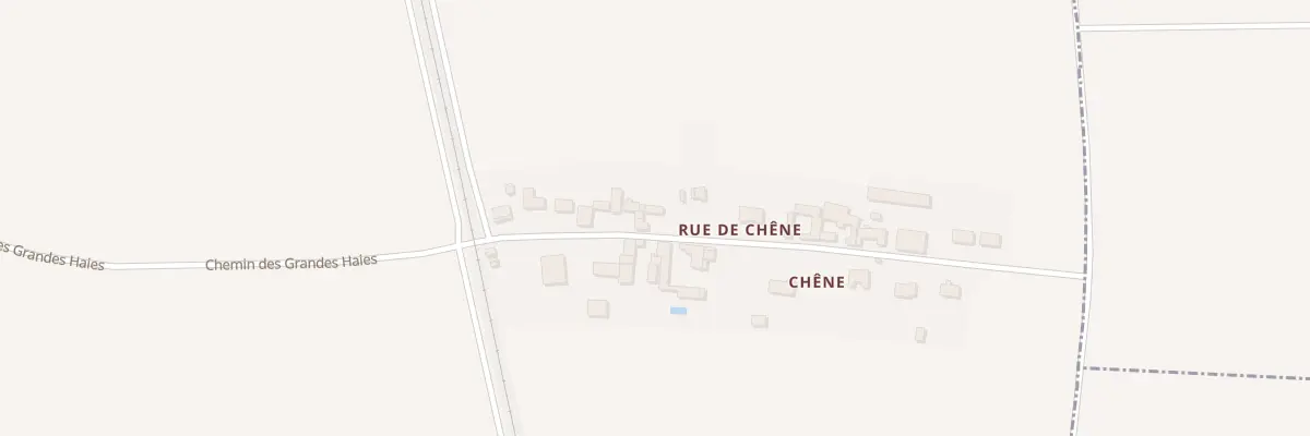 Plan du 11 Chene à Pithiviers-le-Vieil