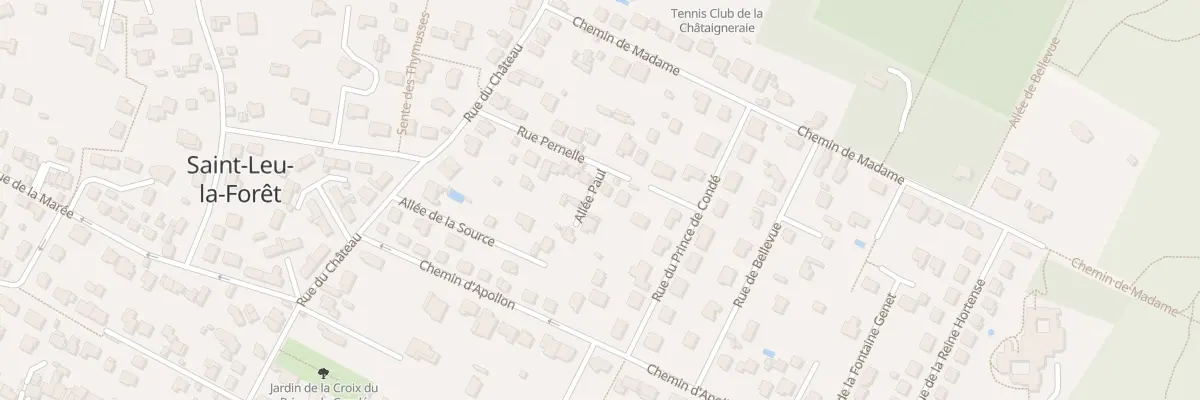 Plan du 20 Rue Pernelle à Saint-Leu-la-Forêt