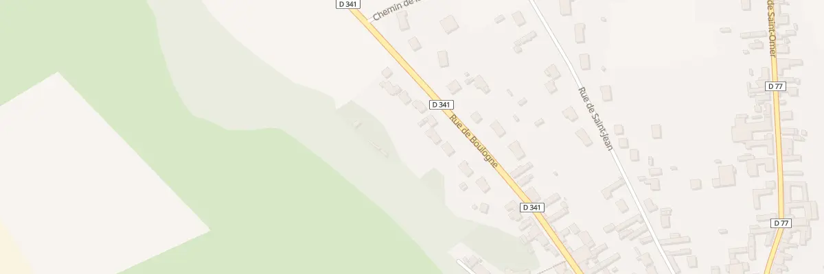 Plan du 36 Rue de Boulogne à Thérouanne