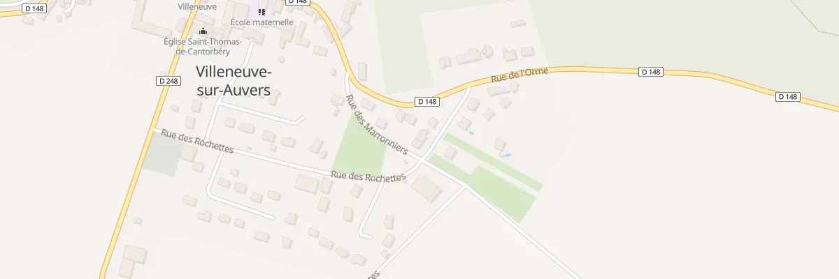 Plan du 3 Rue des Marronniers à Villeneuve-sur-Auvers