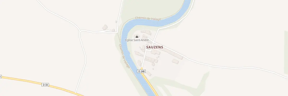Plan du 99A Av Paul Riquet à Caux-et-Sauzens