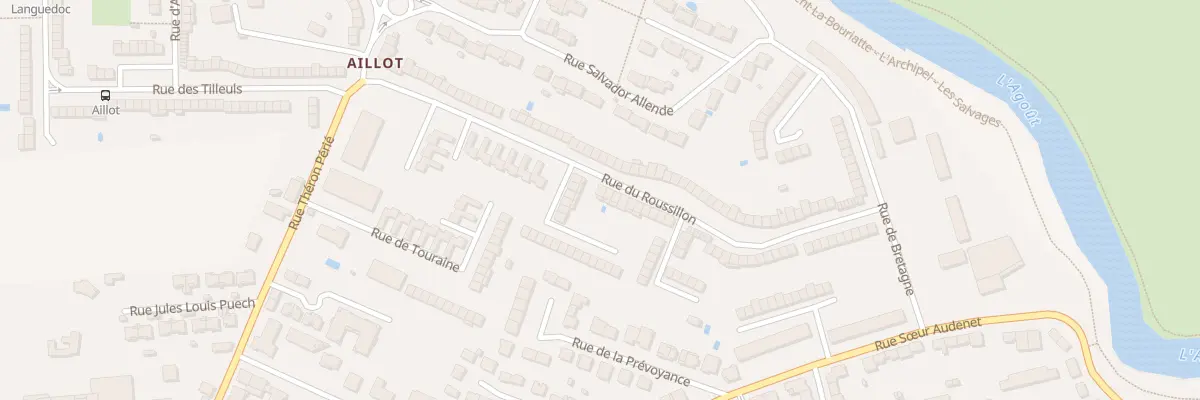 Plan du 14 Rue du Roussillon à Castres