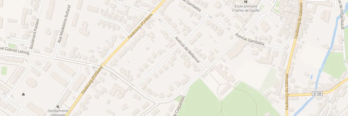 Plan du 5 Rue des Alouettes à Pithiviers