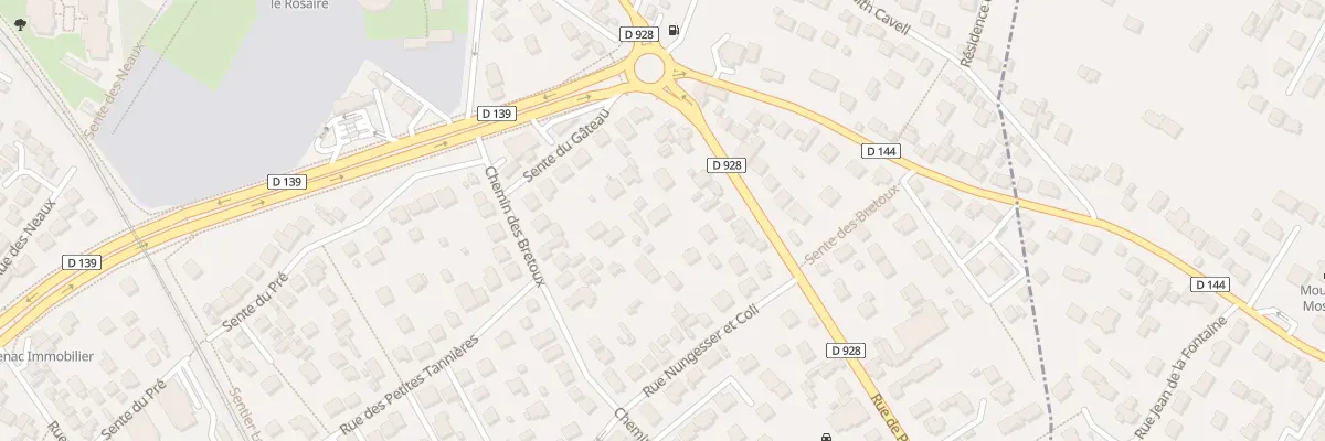 Plan du 148 Rue de Paris à Saint-Leu-la-Forêt