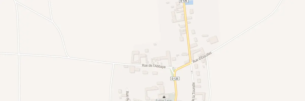 Plan du 10 Rue de l’Abbaye au Fay-Saint-Quentin
