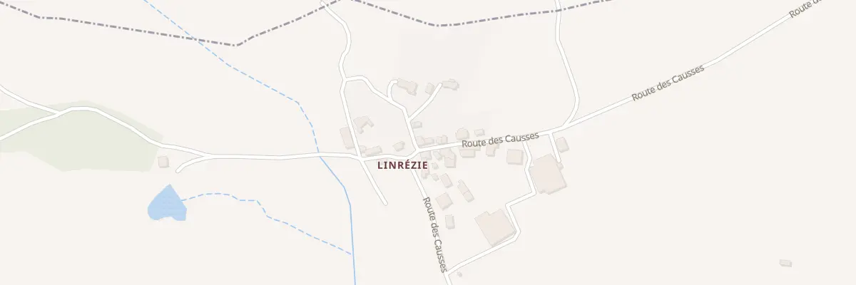 Plan du 5669 Linrezie à Anglars-Saint-Félix