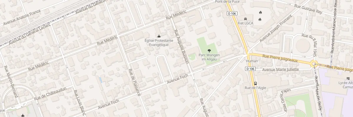 Plan du 22 Rue Auguste Buisson à La Garenne-Colombes