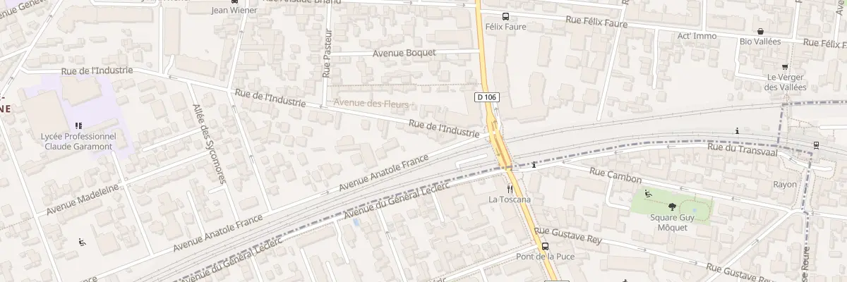 Plan du 4 Av Anatole France à Colombes