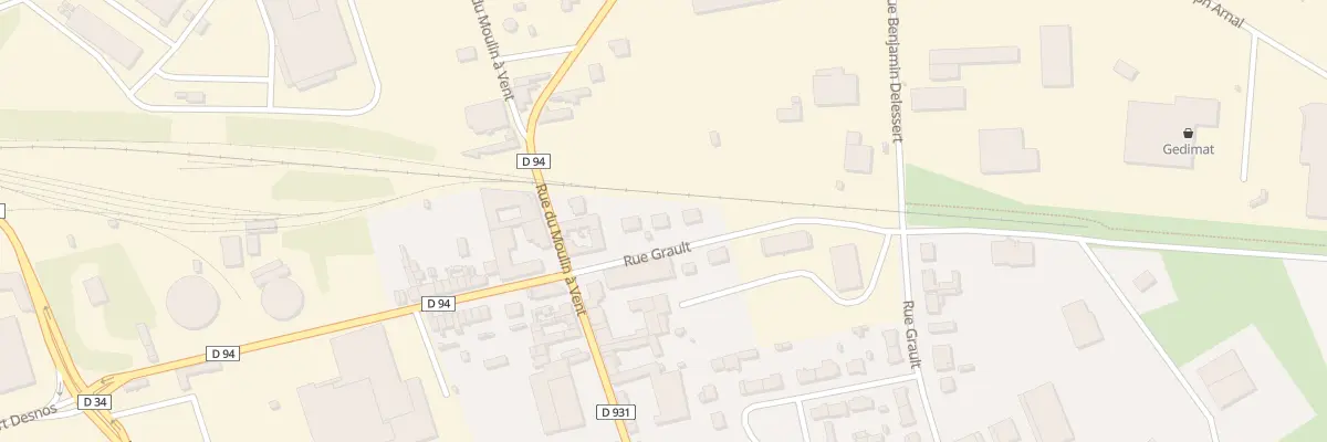 Plan du 44B Rue Grault à Bresles