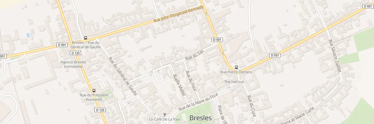 Plan du 10 Rue du Four à Bresles
