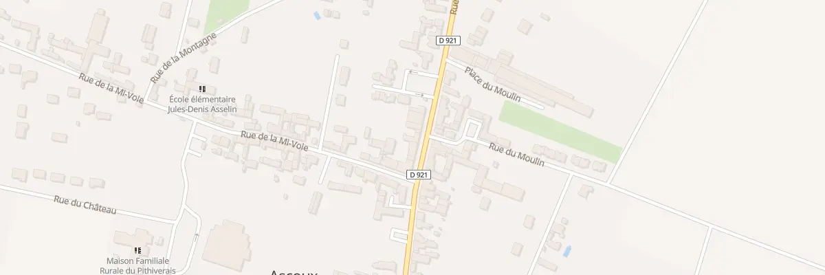 Plan du 3 Rue de Pithiviers à Ascoux