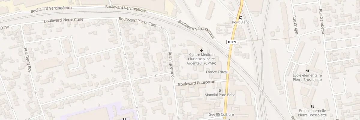 Plan du 44 Rue Vigneronde à Argenteuil