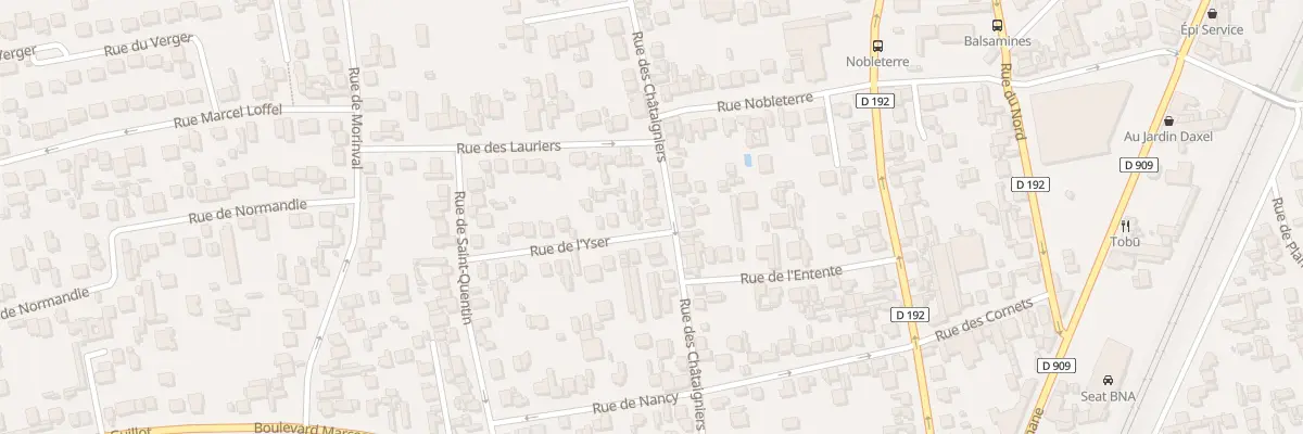 Plan du 39 Rue des Chataigniers à Argenteuil