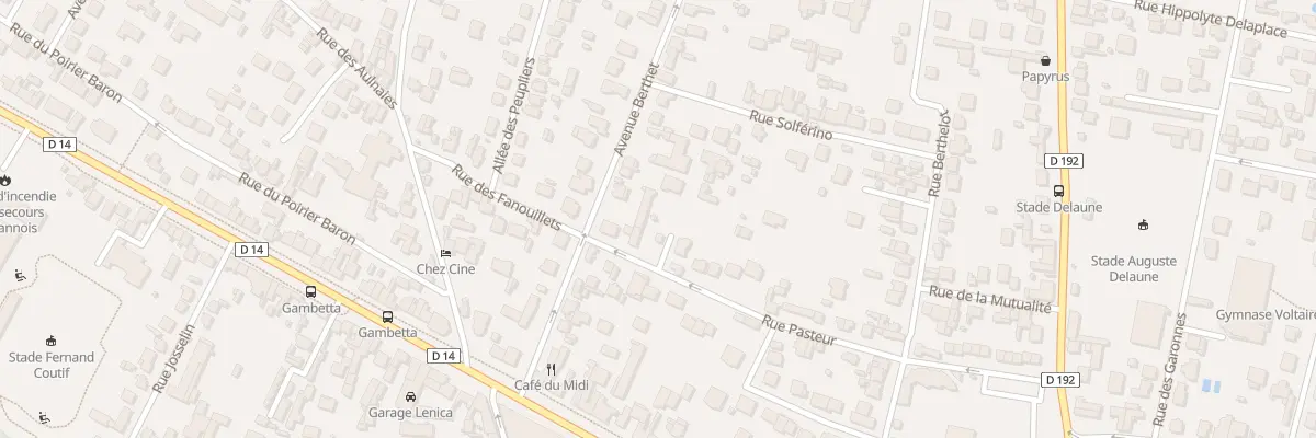 Plan du 46 Rue Pasteur à Sannois