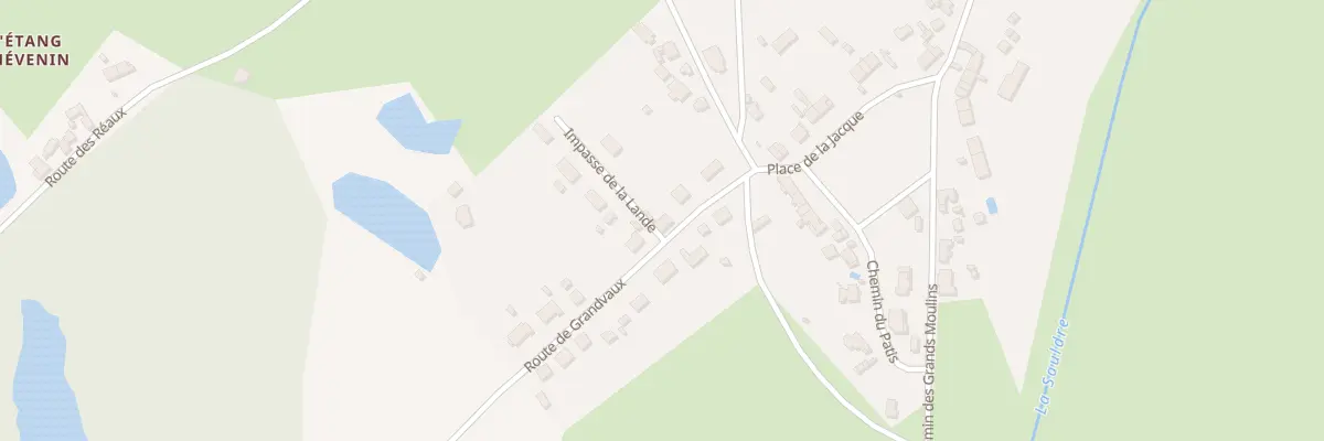 Plan du 8 Che de Grandvaux à Brinon-sur-Sauldre