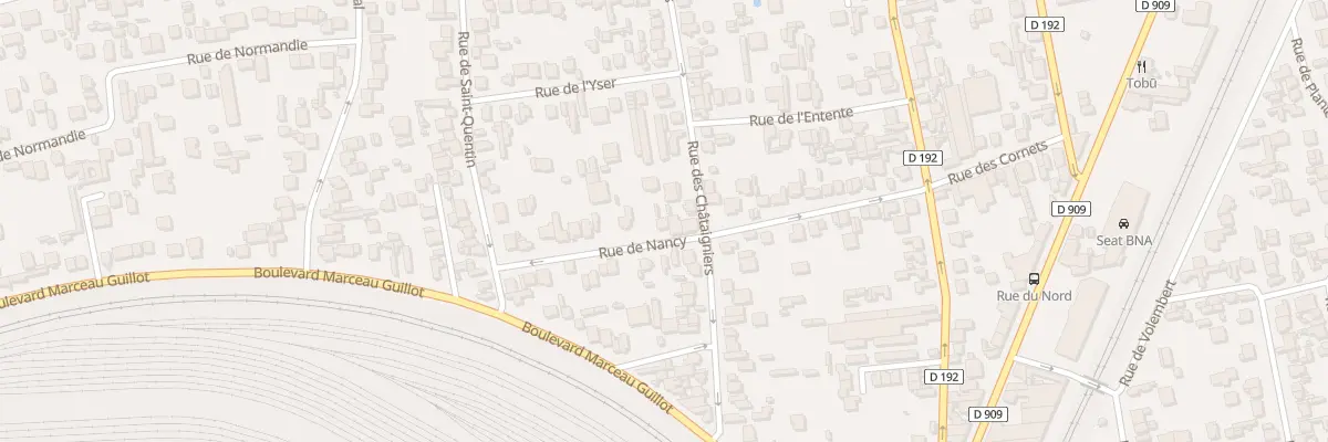 Plan du 34 Rue de Nancy à Argenteuil