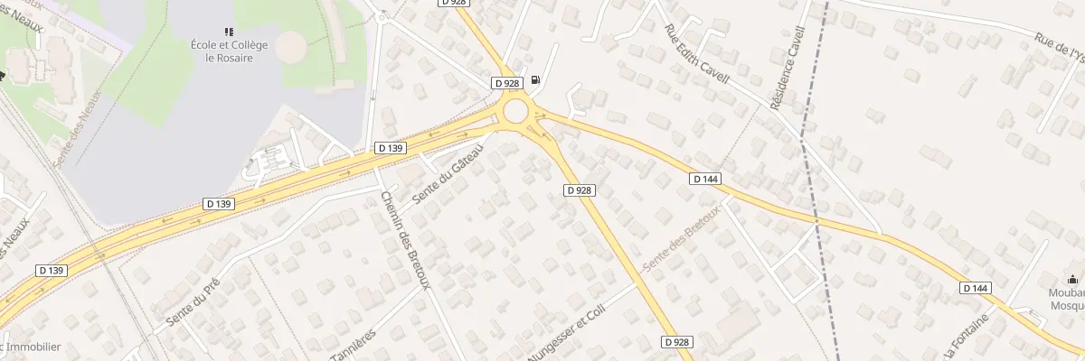 Plan du 138 Rue de Paris à Saint-Leu-la-Forêt