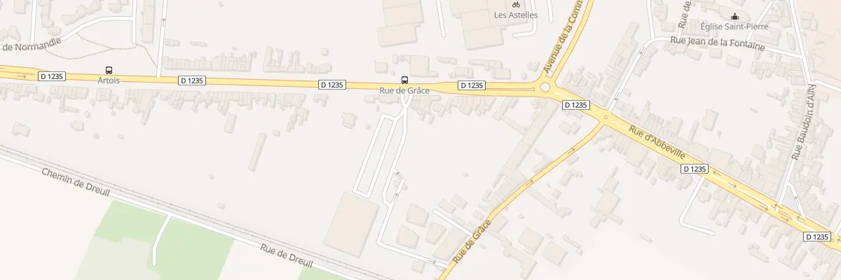Plan du 473 Rue d’Abbeville à Amiens