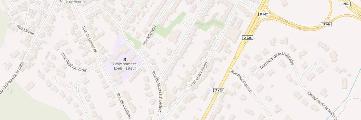 Plan du 12 Rue Lamartine à Longuenesse