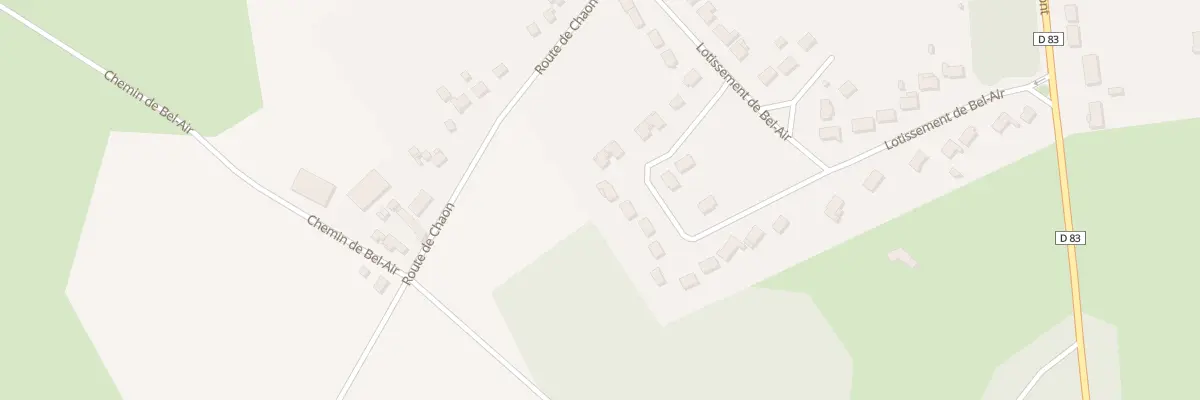 Plan du 36 Lot de Bel Air à Isdes