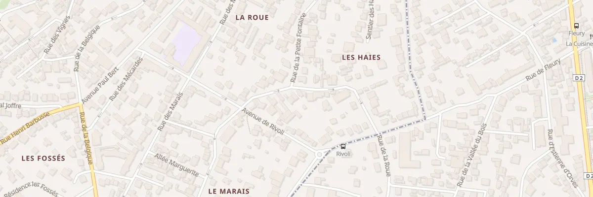 Plan du 53 Rue de la Petite Fontaine à Meudon