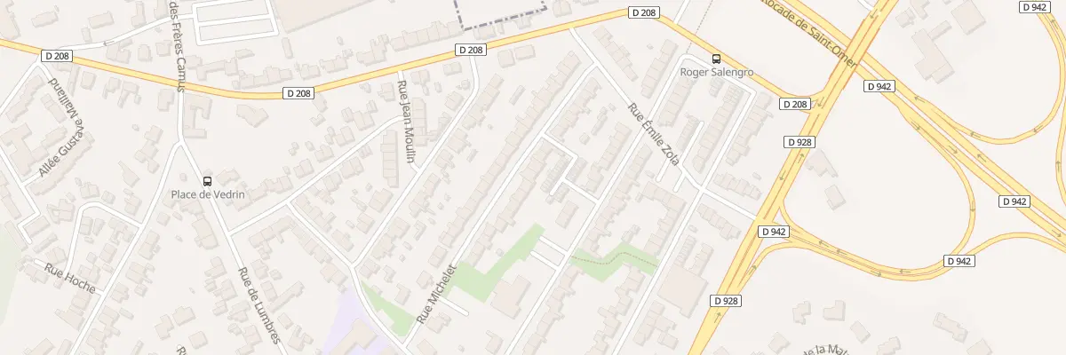 Plan du 24 Rue Michelet à Longuenesse
