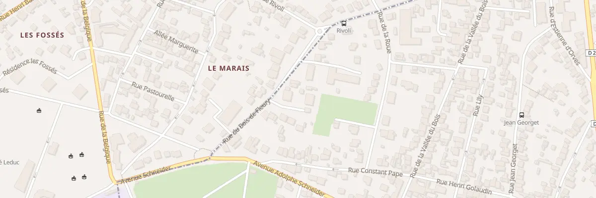 Plan du 193 Rue de Fleury à Clamart