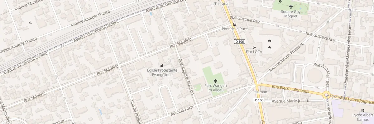 Plan du 11B Rue Auguste Buisson à La Garenne-Colombes